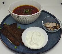 Борщ с говядиной от Шефа