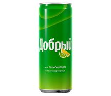 Добрый 0,33л лимон-лайм