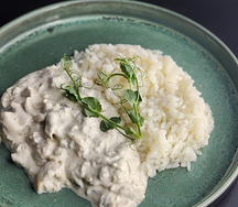 Фрикасе из курицы с рисом