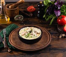 Куриное филе в сливочном соусе