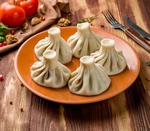 Хинкали с бараниной