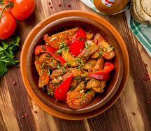 Оджахури со свининой