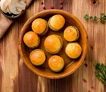 Грибная папаха на кеци