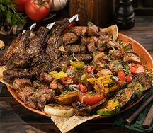 Блюда на гриле ассорти