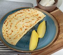 Кутаб с картошкой