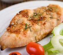 Куриное филе в горчичном соусе