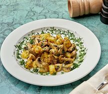 Картошка с грибами