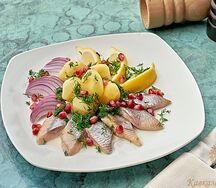 Селедка с картошкой