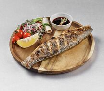 Сибас на углях