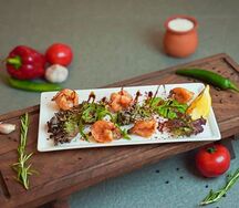 Креветки отварные