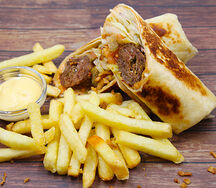 Дурум с люля кебаб из говядины