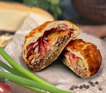 Хачапургер с курицей