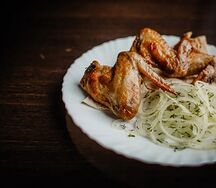 Куриные крылышки