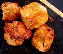 Шашлык из куриного филе