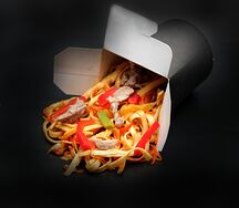 Удон со свининой