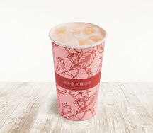 Молочный чай с каштаном, карамелью и тапиокой
