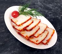 Курдюк копченый