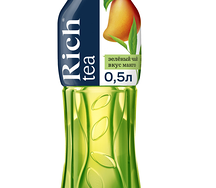 Холодный чай Rich зелёный со вкусом манго 0.5 л