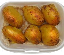 Картофель на мангале