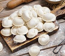 Пельмени с курицей