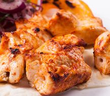 Шашлык из филе индейки