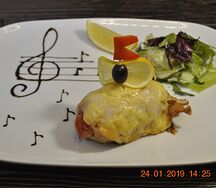 Фаршированный кальмар