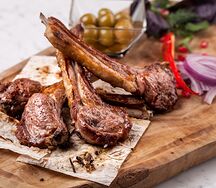 Шашлык из бараньих кореек