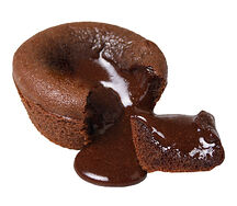 Шоколадный фондан