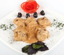 Свинина в сливочном соусе