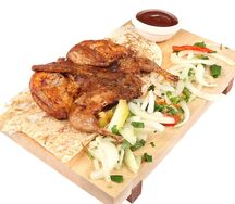 Перепелка на вертеле