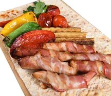 Индейка в беконе