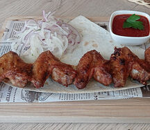 Шашлык из куриных крыльев