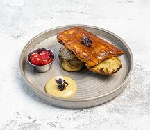 Свиные ребра в соусе кимчи