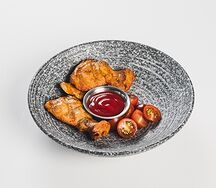 Мини-шашлык из фермерского цыпленка