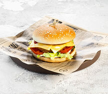 Чизбургер с цыпленком