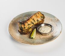 Стейк из свежего лосося