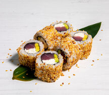 Сливочный ролл с тунцом