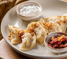 Вареники с картофелем и грибами