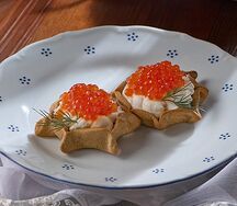 Калитки с икрой