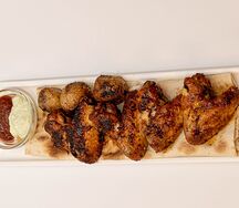 Шашлык из куриных крыльев