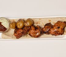 Шашлык из куриного бедра