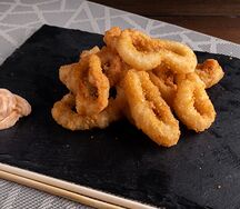 Жареные кальмары