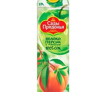 Сок Сады Придония Яблоко-персик