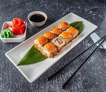 Запеченный ролл бонито 8 шт