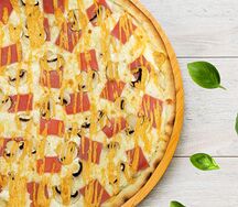 Ветчина и грибы