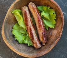 Купаты свиные с чесноком