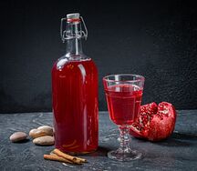 Морс клюквенный собственного приготовления