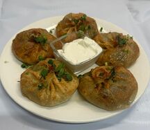 Манты жареные