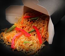 Фунчоза с креветками 