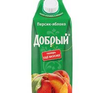 Сок Добрый Персик и яблоко